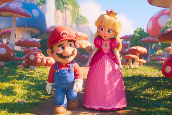 Mario (voiced by Chris Pratt) has lost his accent, while Princess Peach (Anya Taylor-Joy) is no longer a damsel in distress.