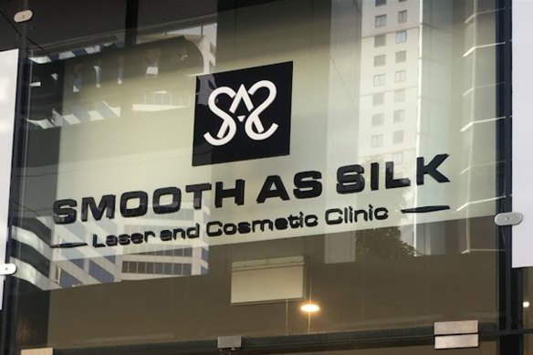 The Smooth As Silk Laser and Beauty Clinic owned by banned doctor Tommy Jodlovich. The business later moved to a smaller clinic on Macquarie Street.