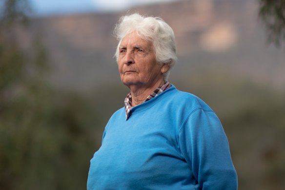 Sharyn Halls, a Gundungurra elder, on land at Burnt Flat near Lake Burragorang that would be inundated by floodwater if the Warragamba Dam wall was raised.