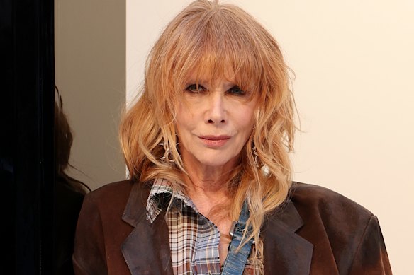 Arquette at Paris Fashion Week this month. 