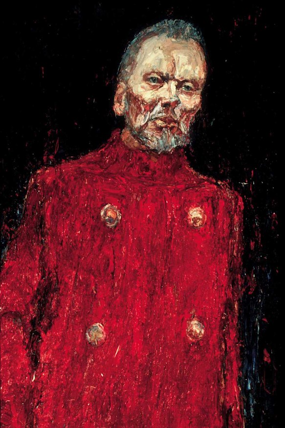 Nicholas Harding ’s 2001 Archibald Prize winning painting of  John Bell as King Lear.