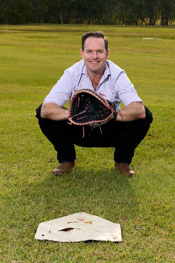 Logan Mayor Jon Raven at the Griffith University site.