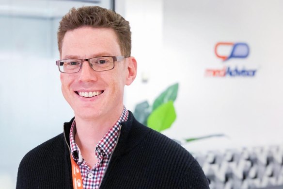 MedAdvisor founder Josh Swinnerton is excited about the Australian company\'s international future.