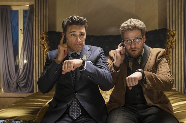 James Franco and Seth Rogen in The Interview