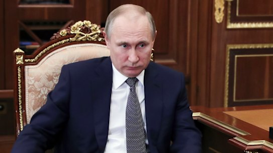 Vladimir Putin predicts 'global chaos' if West strikes Syria again