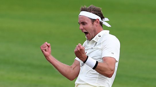 Broad also contributed with the ball.