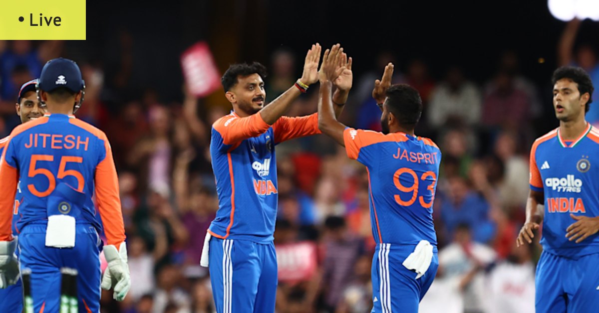 India celebrates victory in previous T20 match