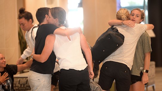 The Matildas engaged in a two-day leadership conference in Coogee this week.