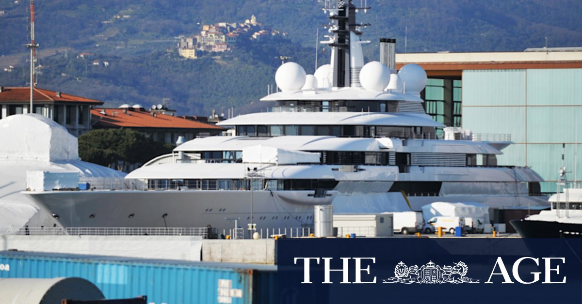 Italian police race to stop Putin-linked superyacht from sailing - Vimarsana News