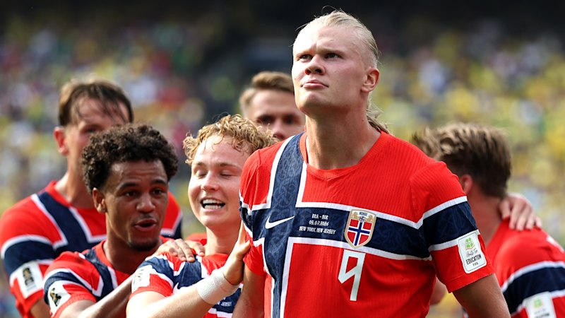 Haaland’s goals help send Brazil home early in tournament exit