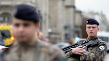 French soldiers like these have patrolled cities, including Paris, since the 2015 terrorism attacks. 