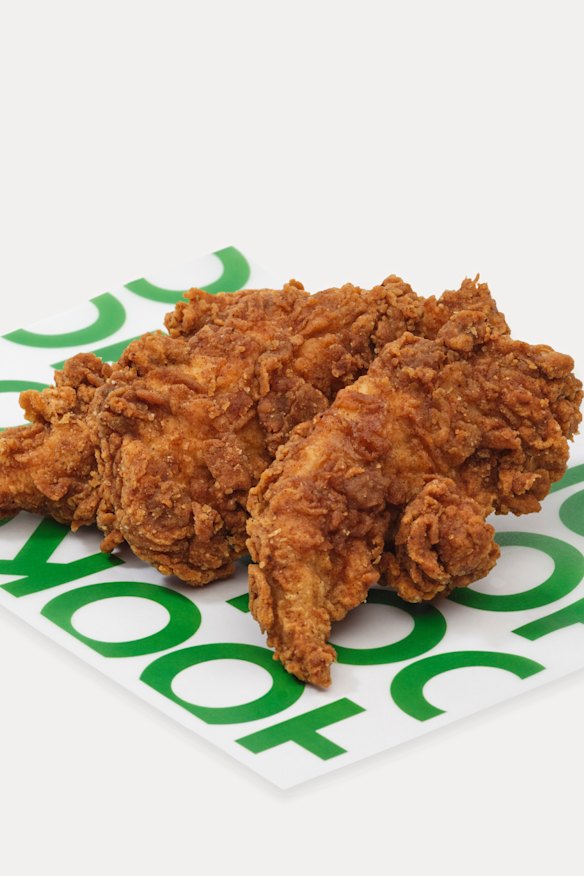 Crispy chicken is a specialty at Chook.