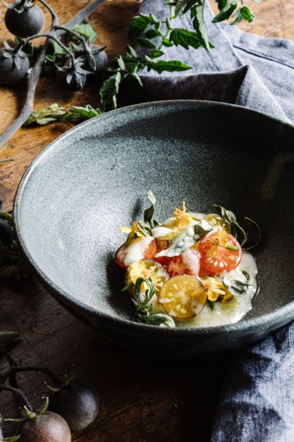 One of the dishes at Moonah.