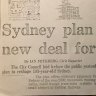 City plan was Sydney’s first foray into a strategy designed for the people