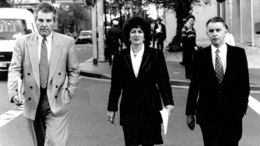 Independents Peter Macdonald, Clover Moore and John Hatton in 1992.