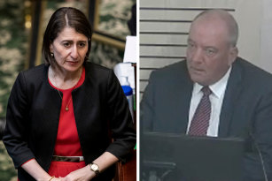 Gladys Berejiklian and Daryl Maguire. 