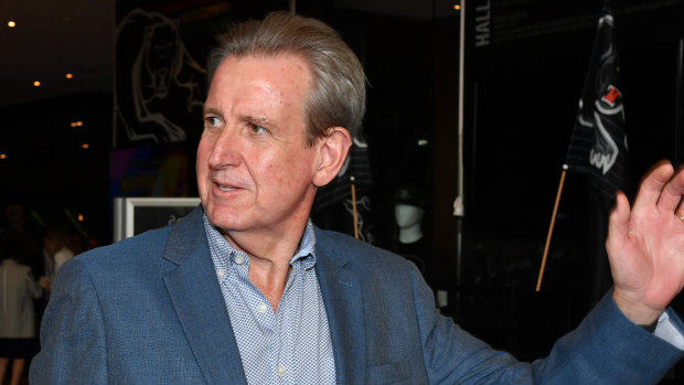 Frontman: Former premier Barry O'Farrell has been appointed the Wests Tigers new chairman.