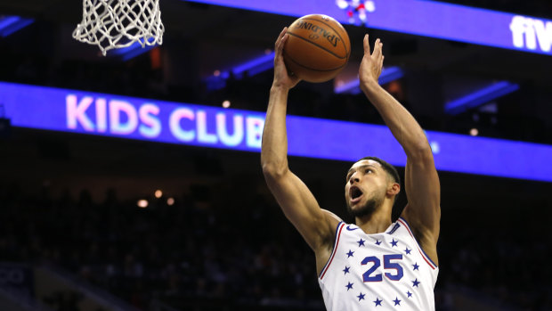 Ben Simmons starred for the 76ers but it wasn't enough to get them over the line against Portland.