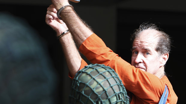 Australian filmmaker James Ricketson during the trial.