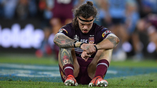 A dejected Lowe was one of Queensland's best on Wednesday, kicking four crucial goals, running 90 metres and making 52 tackles in an inspiring 80-minute effort.