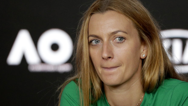 Petra Kvitova needs to play for herself, not others, her coach says.