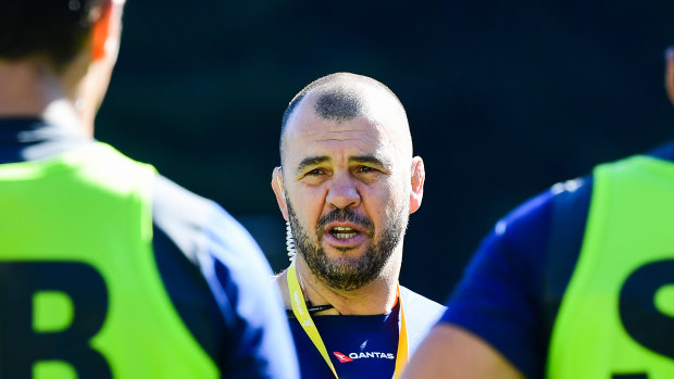 Underdogs: Michael Cheika's men have ceded favouritism to Wales despite a one-sided recent record.