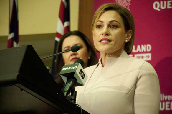Former Queensland deputy premier and treasurer Jackie Trad.