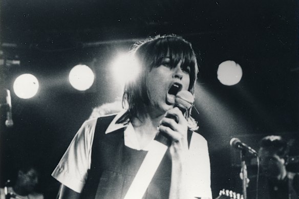 Chrissy Amphlett in the 1982 film Monkey Grip.
