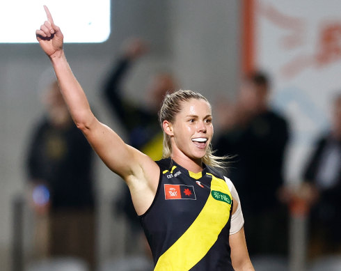 Richmond’s Kate Brennan is a star of the competition.