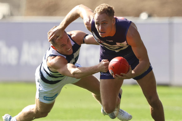 Former Sun Will Brodie has stepped into Nat Fyfe’s role and played well
