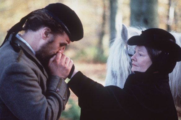 Billy Connolly with Judi Dench in Mrs Brown.