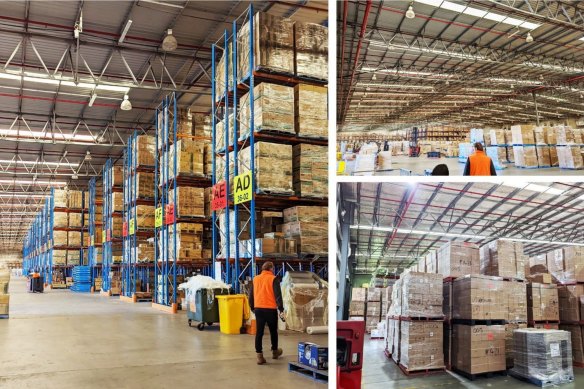 Warehouses in Perth full of rapid antigen tests.