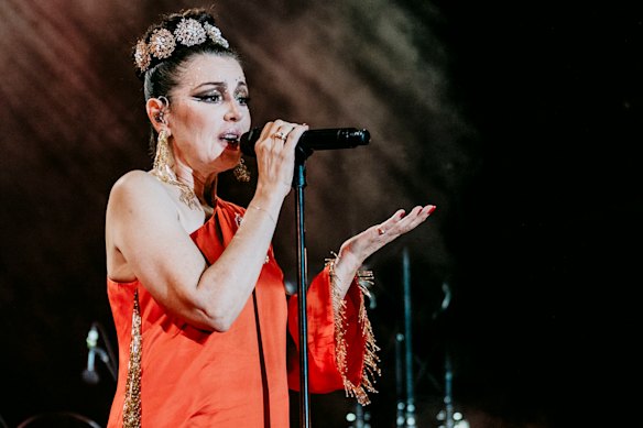 Arena performing at the Sydney Opera House in 2024.