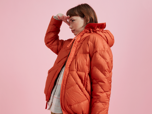 Kathmandu pink puffer jacket clearance