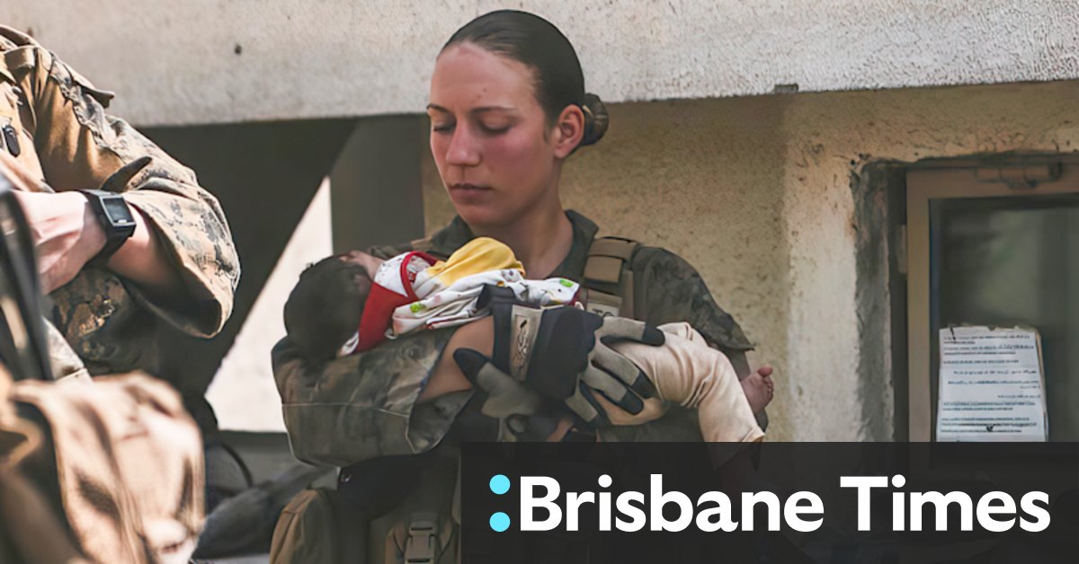 Marine who cradled baby at Kabul airport among Americans killed in bombing - Vimarsana News