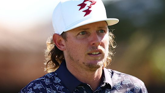 Cameron Smith at last year’s Australian Open