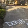 ‘It won’t silence us’: Islamophobic graffiti sprayed in woman’s driveway referred to police