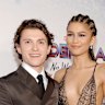 Tom Holland on the red carpet with Zendaya.