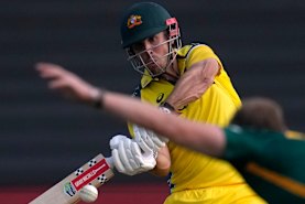 Mitch Marsh has hit the white ball well in South Africa.