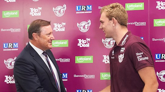 Former Manly CEO Stephen Humphreys.