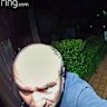 The chief burglar caught on CCTV camera 