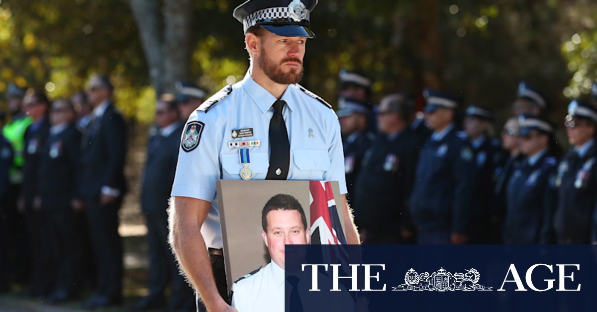 As the dust cleared, the cop killer emerged with his automatic rifle - Vimarsana News
