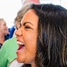 Perth woman Rosemary Ritorto was thrilled to meet Senator Jacinta Nampijinpa Price, whose charismatic performance on Saturday upstaged her boss.