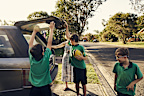 The school run is the most stressful part of a parent's day.