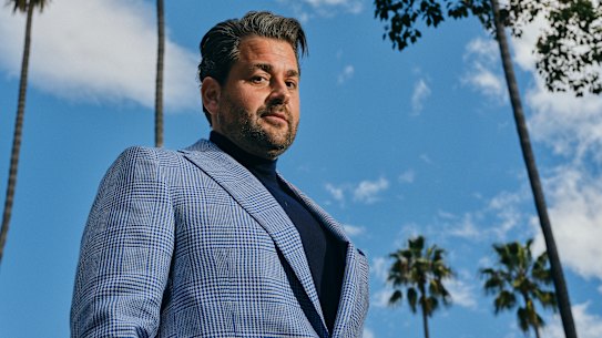 Nick Adams in Beverley Hills, California in 2024.