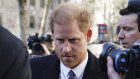 Prince Harry arrives at the Royal Courts of Justice in London over a media lawsuit.