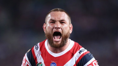 Jared Waerea-Hargreaves has been the Roosters’ barometer.