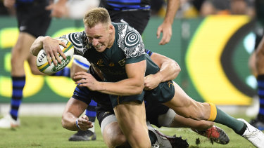 Will Reece Hodge get another chance at fullback this week for the Wallabies? 