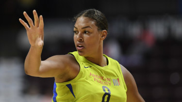"It's never going to change": Lauren Jackson says Liz Cambage needs to learn to deal with the attention that comes with being a big presence on the court.