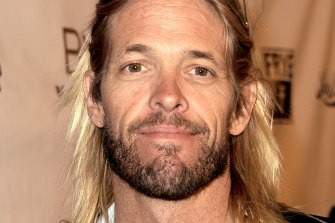 Taylor Hawkins, pictured in 2013.